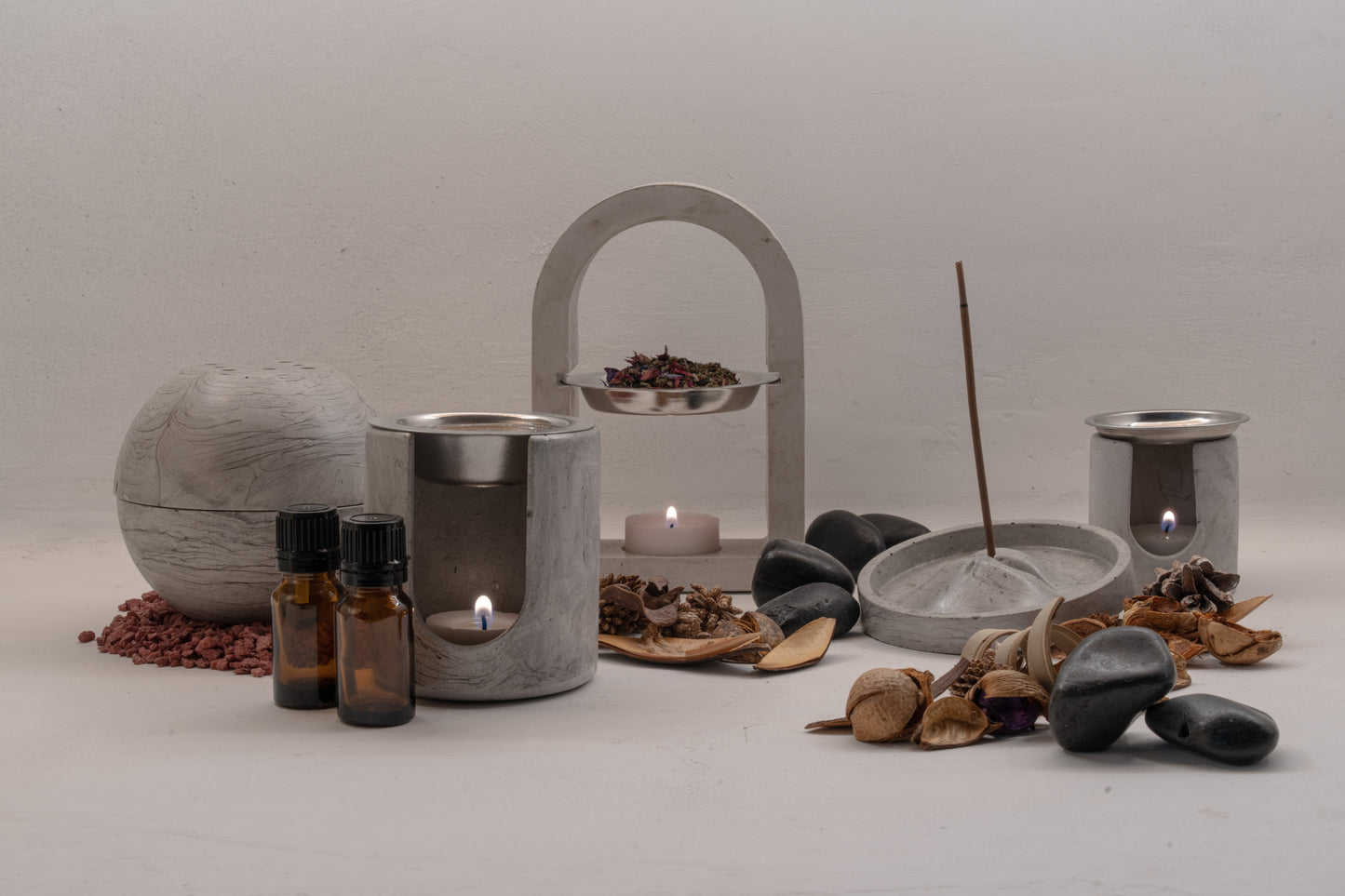 Bruciatore incenso ovale/semirotondo